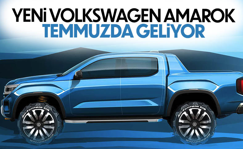 Yeni Volkswagen Amarok'un tanıtım tarihi belli oldu