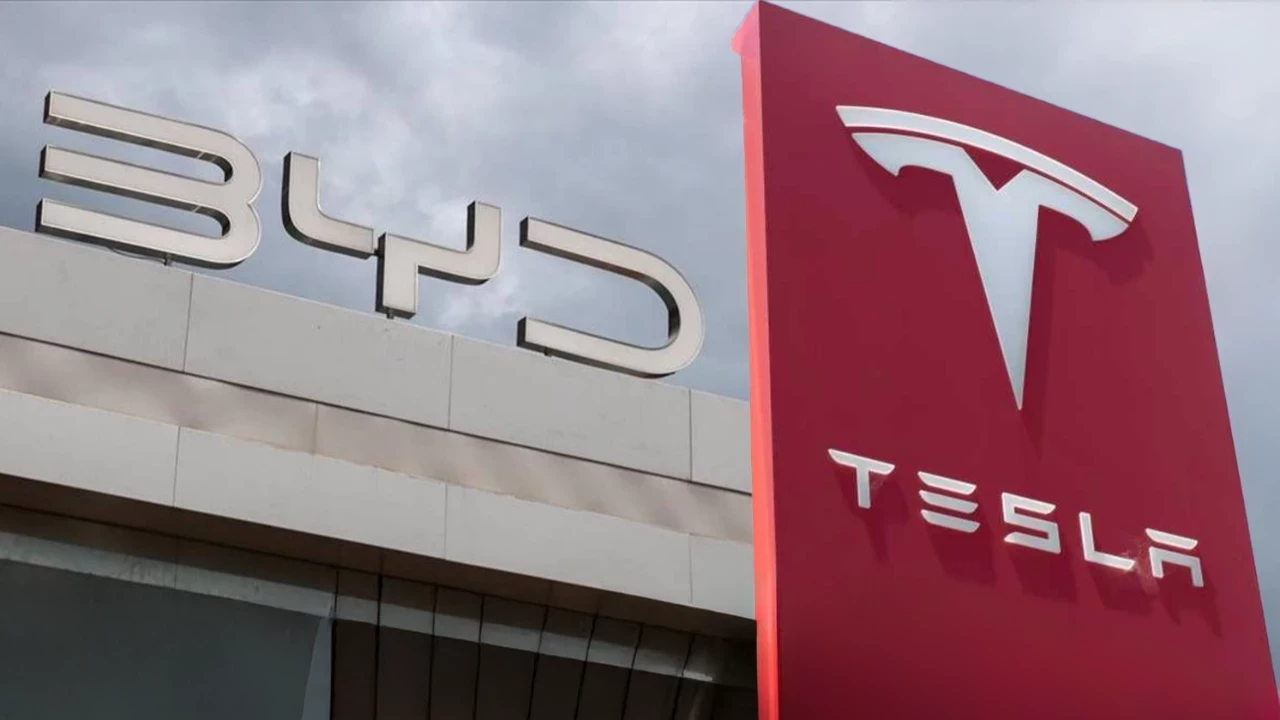 BYD satışlarda Tesla'yı solladı! İngiltere'de yeni lider belli oldu