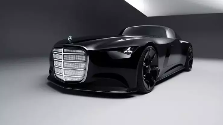 Mercedes-Benz Vision Iconic'in örtüsü açıldı