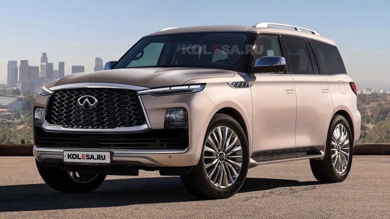 Yeni Nesil Infiniti QX80'in resmi olmayan render'ları geldi
