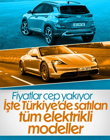 Türkiye'de satılan tüm elektrikli otomobillerin fiyatları