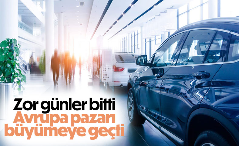Avrupa otomotiv pazarı ağustosta büyüdü