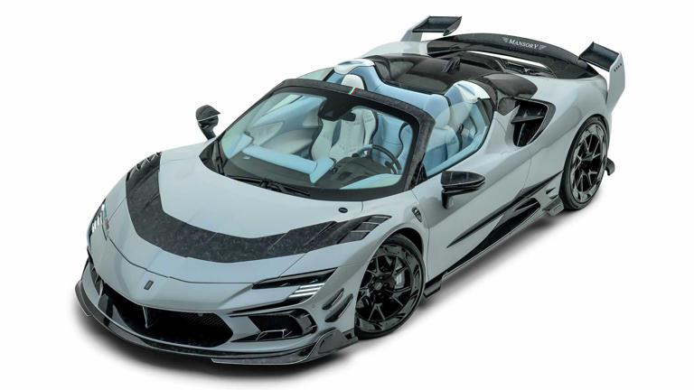 Mansory'den Ferrari F9XX Tempesta Celeste öpücüğü!
