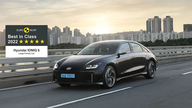Euro NCAP’te büyük ödülün sahibi Hyundai IONIQ 6 oldu
