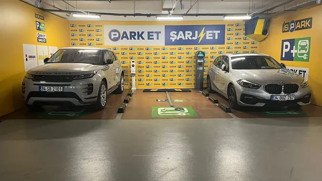 İSPARK otoparklarına elektrikli şarj istasyonu