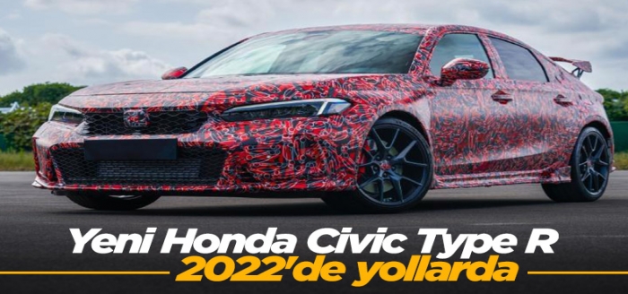 Yeni 2022 Honda Civic Type R görüntülendi