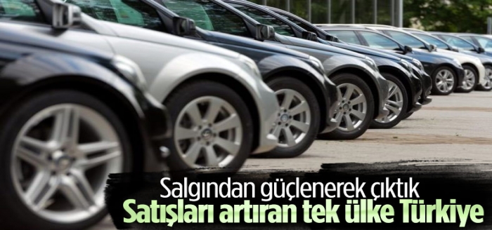 Avrupa'da otomobil satışlarını artıran tek ülke Türkiye oldu