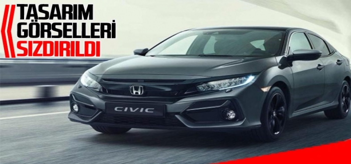 Yeni Honda Civic'in tasarım görselleri sızdırıldı