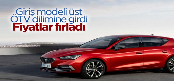 Seat Leon'un giriş seviyesi modeli üst ÖTV dilimine girince fiyatlar uçtu