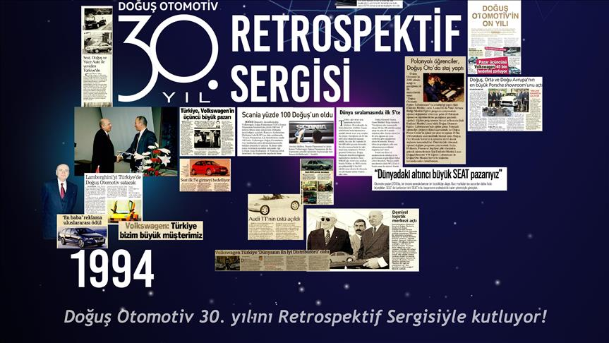 Doğuş Otomotiv'in 30 yılı retrospektif sergide sunulacak