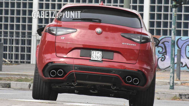 Makyajlı Alfa Romeo Stelvio Quadrifoglio, kameralara yakalandı