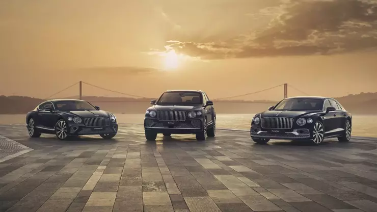 Bentley'in yeni modelleri İstanbul'dan yola çıktı
