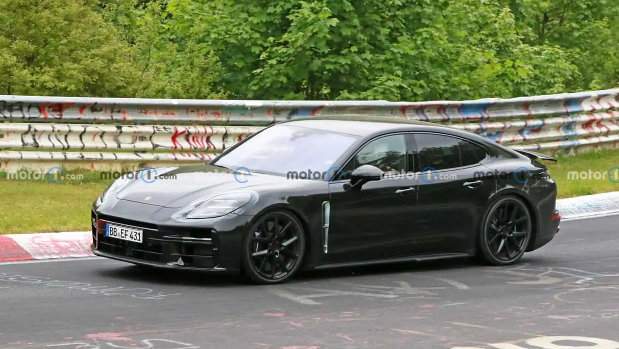 Porsche Panamera'nın makyajlı versiyonu pistte görüntülendi!
