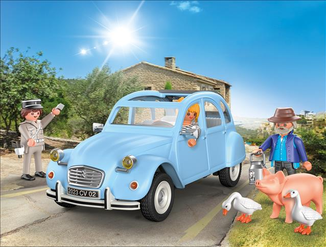 Citroen 2 CV modeli, Playmobil ürünlerinde yer alacak