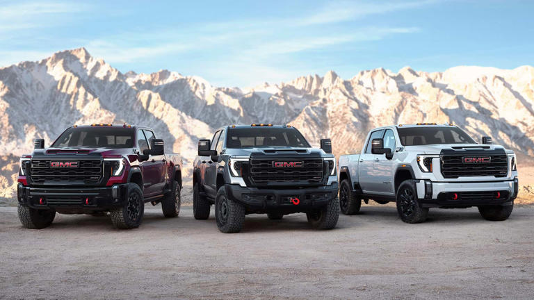 2024 GMC Sierra 2500HD AT4X'e merhaba deyin!