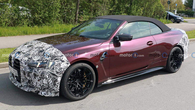 İlk kez görüntülendi: Karşınızda Makyajlı BMW M4 Convertible