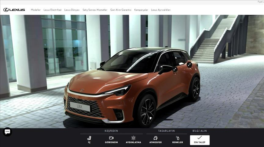 Lexus’un Yeni B SUV’u LBX için Türkiye’de ön talepler toplanmaya başladı
