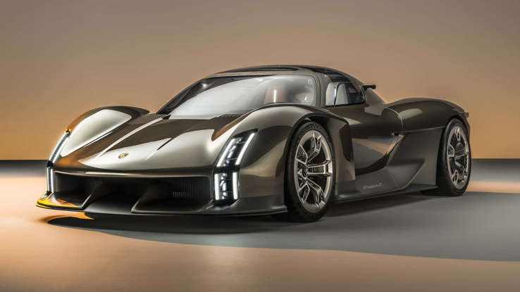 Porsche'nin elektrikli hiper otomobili ile tanışın: Mission X!