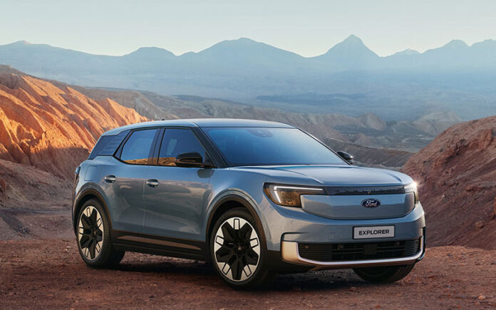 Elektrikli Ford Explorer, Indiana Jones ile başrolde