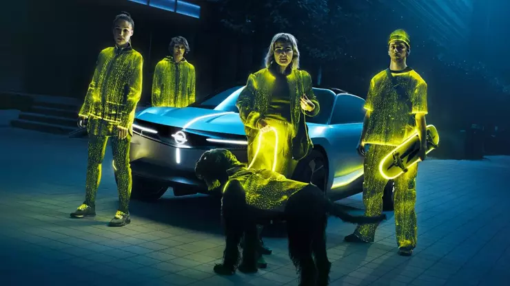 Opel'den "deneysel" ışık konsepti