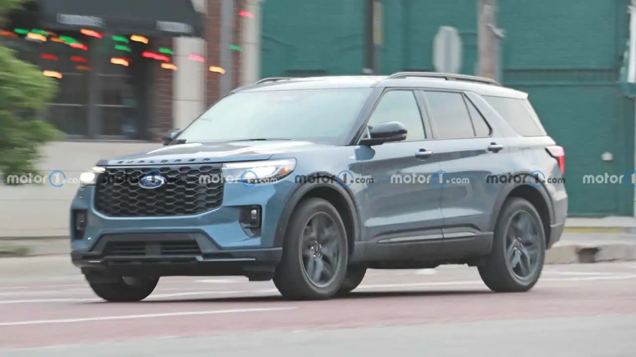 2024 Ford Explorer kamuflajsız bir şekilde görüntülendi!