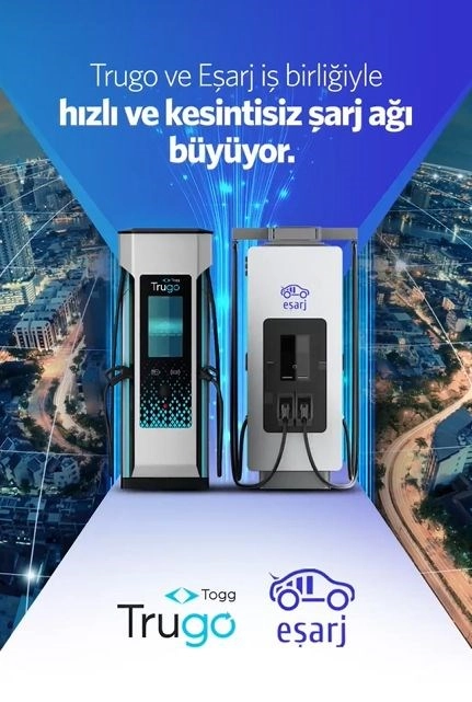 Trugo ve Eşarj, daha erişilebilir şarj deneyimi için güçlerini birleştirdi
