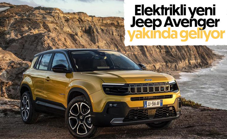 Elektrikli yeni Jeep Avenger yakında tanıtılacak