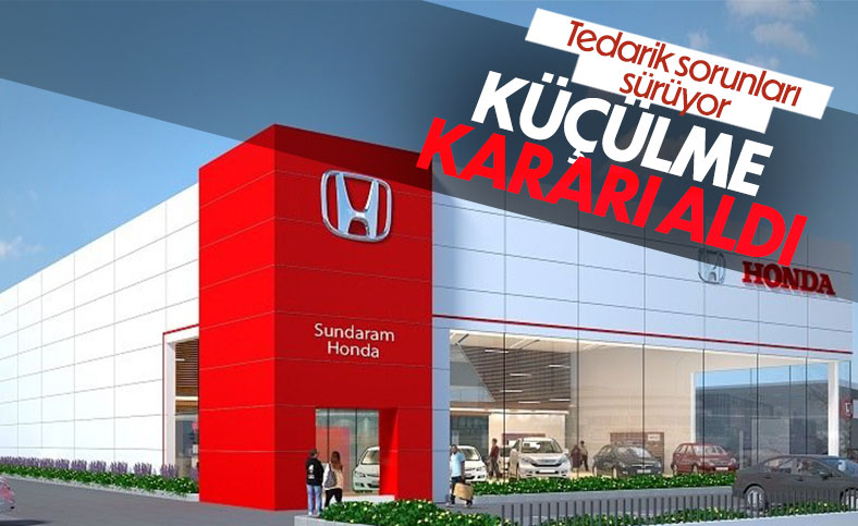 Honda Japonya'da küçülmeye gidiyor