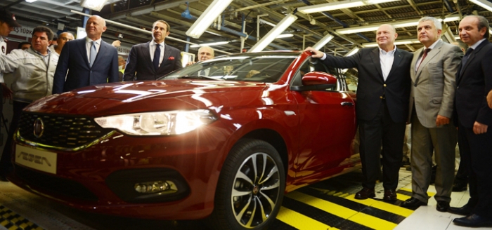 İlk Fiat Egea banttan indi