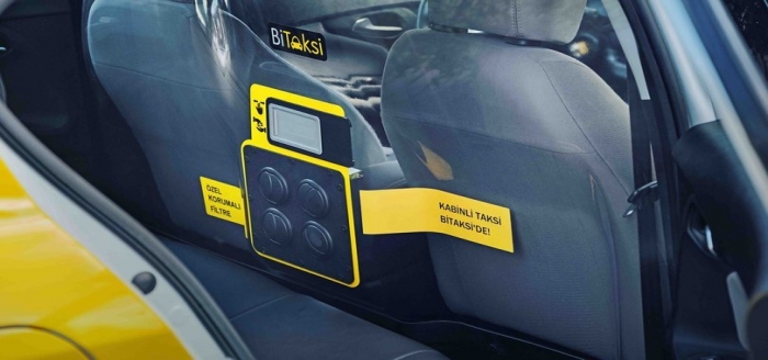 Bitaksi ve Fiat virüse karşı taksilere 'kabin' getirdi
