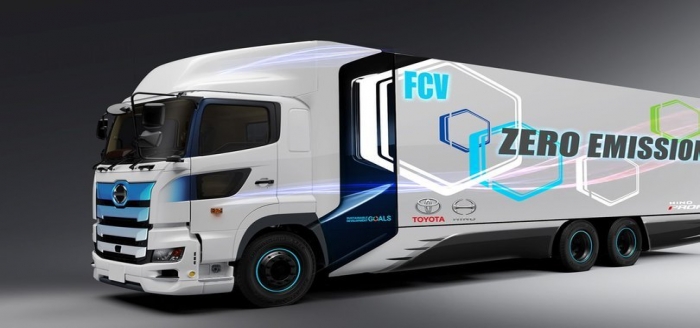 Toyota hidrojen yakıt hücreli ağır ticari araç geliştirdi