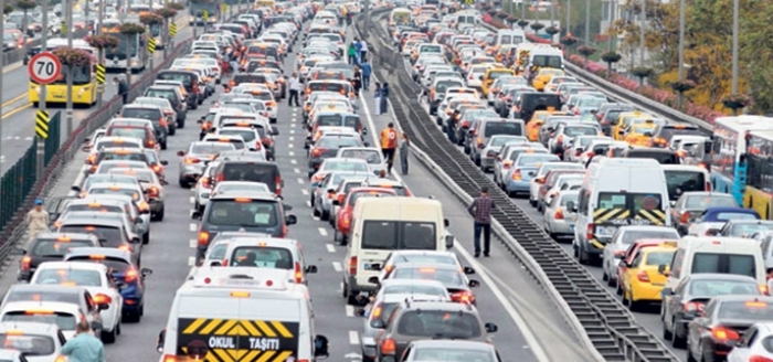 Trafiğe kayıtlı araç sayısı 19 milyona yaklaştı