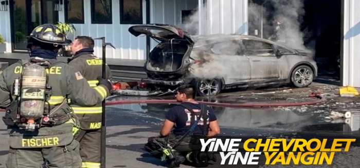 Elektrikli Chevrolet Bolt modelleri yanmaya devam ediyor