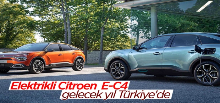 Citroen E-C4, gelecek yılın başında Türkiye'ye geliyor