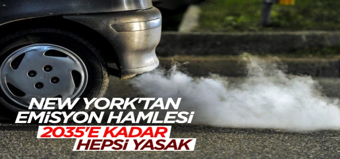 New York, 2035'e kadar fosil yakıtlı araçları yasaklayacak