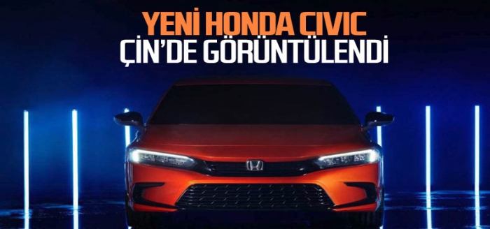 Yeni Honda Civic bir kez daha görüntülendi