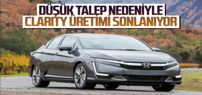 Honda, düşük talep nedeniyle Clarity üretimini sonlandırıyor