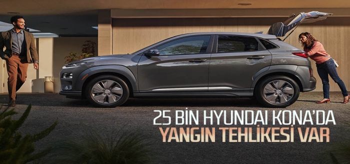 Hyundai, elektrikli Kona modellerini batarya sorunları nedeniyle geri çağırıyor