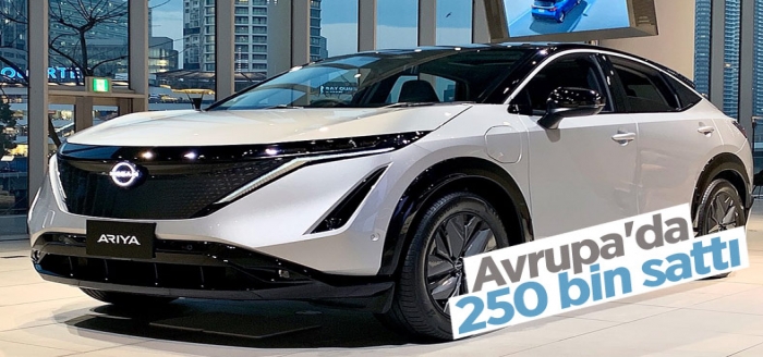 Nissan, Avrupa'da 250 bin elektrikli otomobil sattı
