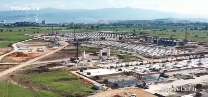 TOGG Gemlik Tesisi’nden 7/24 canlı yayın yapılıyor