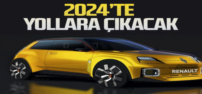 Elektrikli Renault 5, 2024'te geliyor