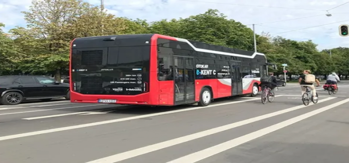 Otokar’ın elektrikli otobüsü Münih’te görücüye çıktı