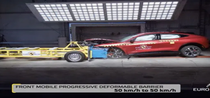 Elektrikli Ford Mustang Mach-E, Euro NCAP'ten 5 yıldız aldı