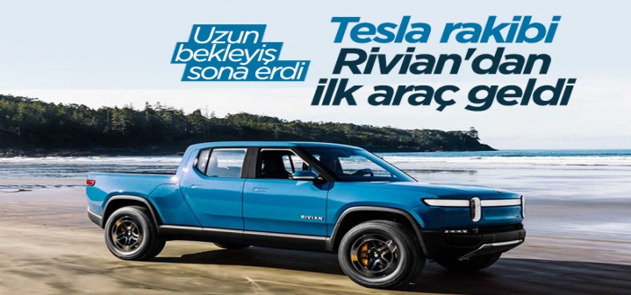 Şimdi Tesla düşünsün: Rivian ilk elektrikli aracını üretti