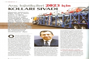 Araç Lojistikçileri 2023 için Kolları Sıvadı.