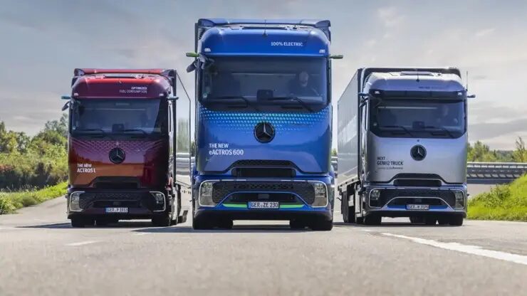 Mercedes Benz Den Yeni Elektrikli Kamyonlar Geliyor