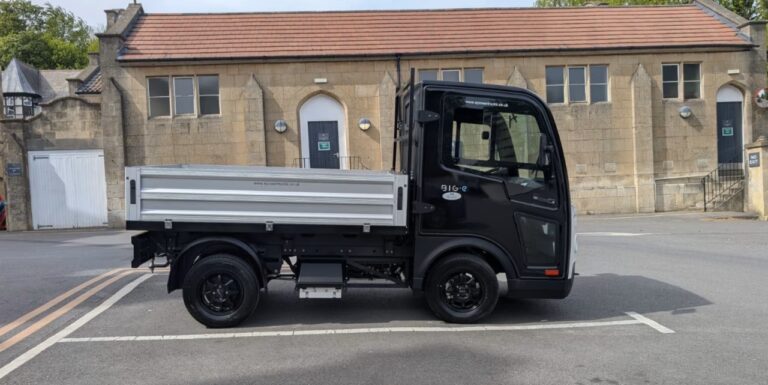 İngiltere Sokaklarında Made In Turkey Ticari çözüm Anadolu Isuzu Big.e