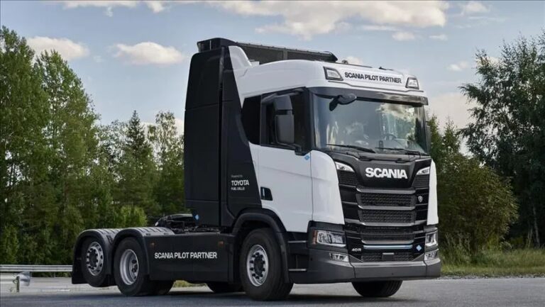 Toyota Nın Hidrojen Teknolojisi Scania Kamyonlarında Test Edilecek