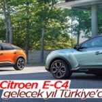 Citroen E-C4, Gelecek Yılın Başında Türkiye'Ye Geliyor