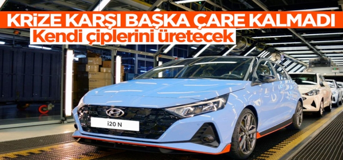 Krize karşı kendi çipini üretecek